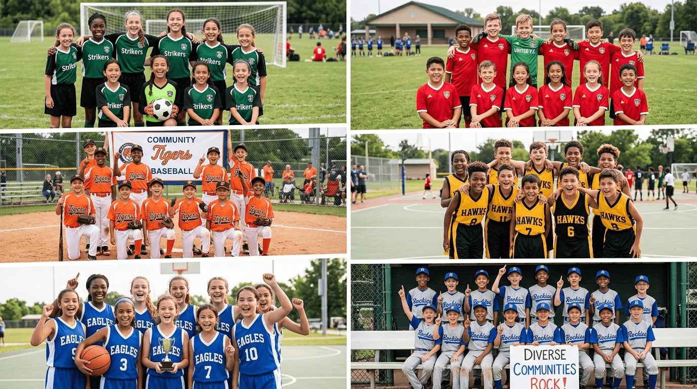 Youth sports teams from across the country